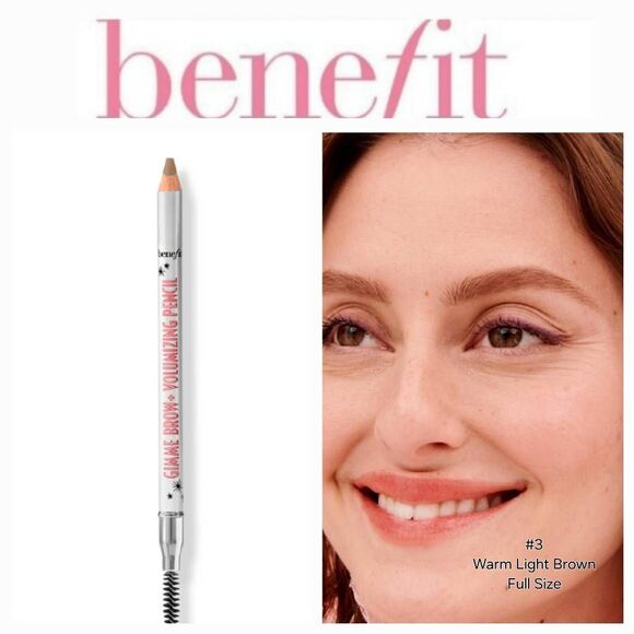 Benefit Gimme Brow + Volumizing Pencil Fiber Eyebrow Pencil - Picture 1 of 9